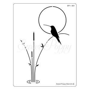 Kingfisher Metal Stencil Sweet Poppy SP1-361