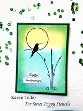 Load image into Gallery viewer, Kingfisher Metal Stencil Sweet Poppy SP1-361