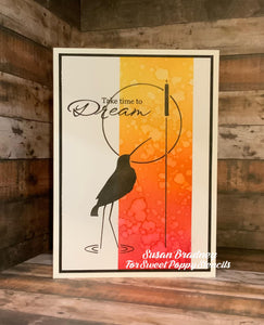Curlew Metal Stencil Sweet Poppy SP1-360