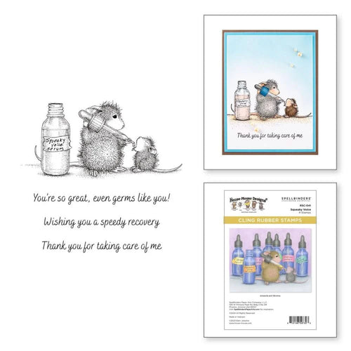 Squeaky Voice House-Mouse Designs Spellbinders RSC-041