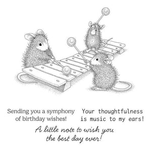 Music to My Ears House-Mouse Designs Spellbinders RSC-053