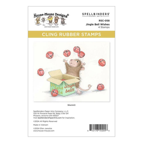 Jingle Bell Wishes House-Mouse Designs Spellbinders RSC-058