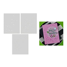 Load image into Gallery viewer, Scattered Stars Colour Layering Stencils Hero Arts SA311