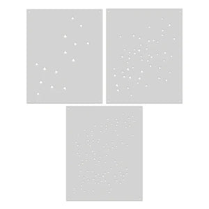 Scattered Stars Colour Layering Stencils Hero Arts SA311