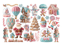 Load image into Gallery viewer, Candy Christmas Adhesive Ephemera Stamperia DFLCT66