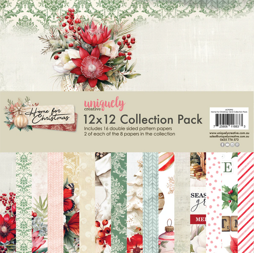 Home for Christmas 12x12 Collection Pack Uniquely Creative UCP2993
