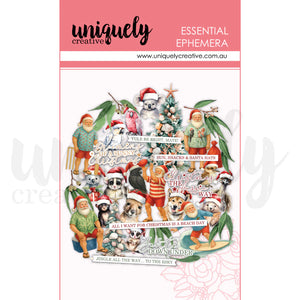 Home for Christmas Aussie Ephemera Uniquely Creative UCE2132