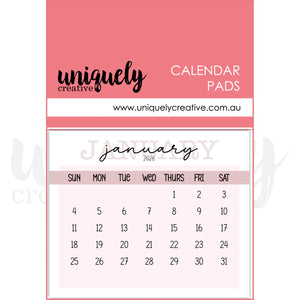 2026 Calender Pads Uniquely Creative UCE2130