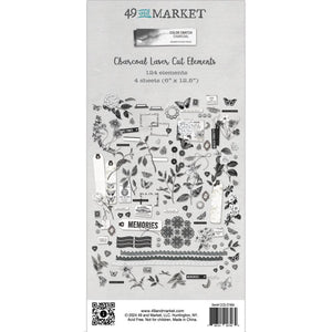 Charcoal - Laser Cut Elements 49 & Market CCS27464