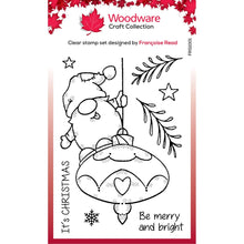 Load image into Gallery viewer, Funtime Gnome 4x6” Clear Stamp Woodware FRS1001
