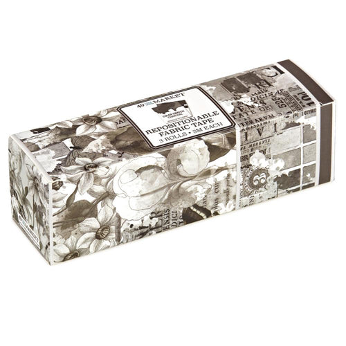 Charcoal - Fabric Tape Assortment 49 & Market CCS-27518