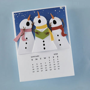 DIY 2026 Calendar Spellbinders BetterPress BP-316