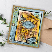 Load image into Gallery viewer, Old Labels 4x6” Clear Stamp Woodware FRS995