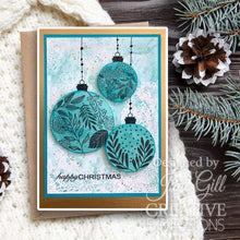 Load image into Gallery viewer, Paintable Baubles Leafy Fillers 4x6” Clear Stamps Woodware JGS872