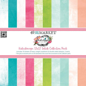 Kaleidoscope - 12x12” Solids Collection Pack 49 & Market KAL26962
