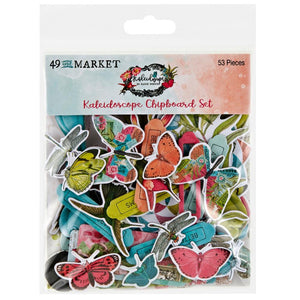 Kaleidoscope - Chipboard Set 49 & market KAL27266