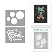 Load image into Gallery viewer, Lots of Circles Layering Stencils Spellbinders STN-106
