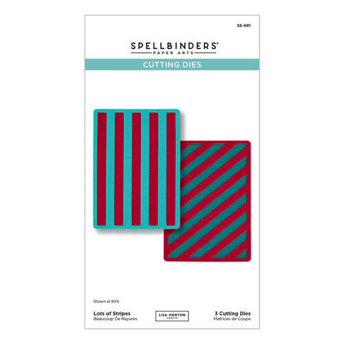 Lots of Stripes Cutting Dies Spellbinders S5-691