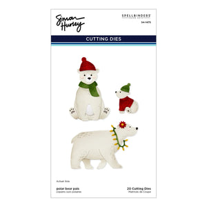 Polar Bear Pals Cutting Dies Simon Hurley S4-1475