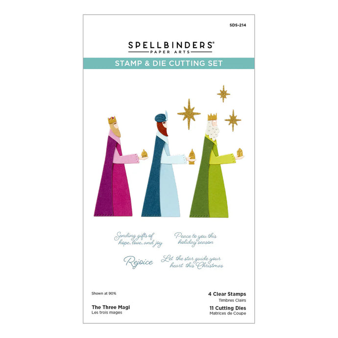The Three Magi Stamp & Die Set Spellbinders SDS-214