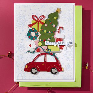 Yuletide Ride Cutting Dies Spellbinders S4-1462