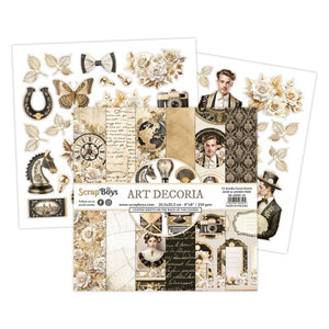 Art Decoria 8x8” Paper Pad ScrapBoys SB-ARDE-10