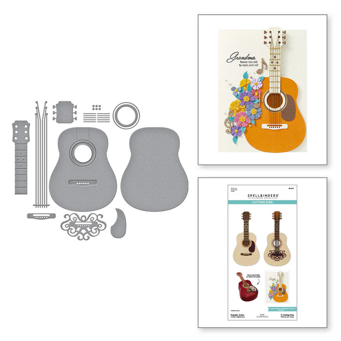 Majestic Guitar Cutting Dies Spellbinders S6-254