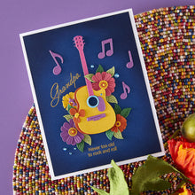 Load image into Gallery viewer, Mini Guitar Cutting Dies Spellbinders S3-551