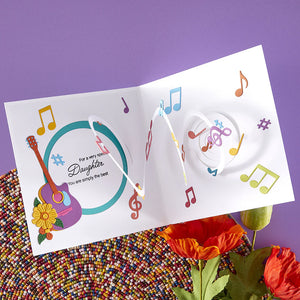 Musical Notes & Stave Pop Up Cutting Dies S5-687