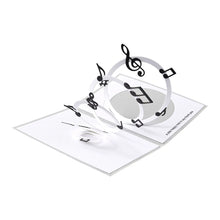 Load image into Gallery viewer, Musical Notes &amp; Stave Pop Up Cutting Dies S5-687
