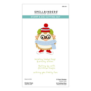 Hedge-Hugs Stamp & Die Cut Set Spellbinders SDS-213