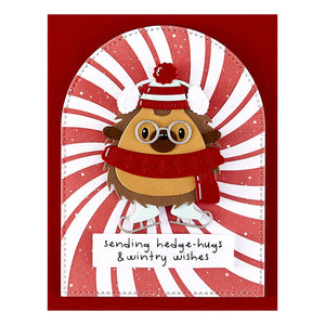 Hedge-Hugs Stamp & Die Cut Set Spellbinders SDS-213