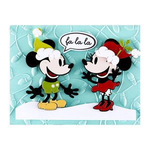 Classic Mouse Christmas Embellishments Cutting Dies S4-1496