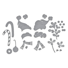 Load image into Gallery viewer, Classic Mouse Christmas Embellishments Cutting Dies S4-1496
