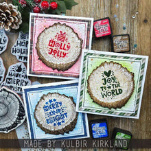 Load image into Gallery viewer, Forest Floor 2 Red Rubber Stamp Tim Holtz CMS497