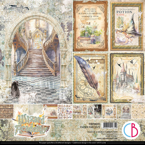 Wizard Academy 12x12 Paper Pack Ciao Bella CBPM071