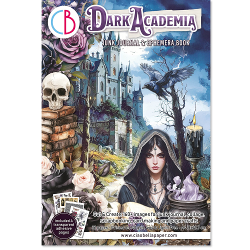 Dark Academia Junk Journal & Ephemera Book