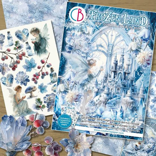 Frozen Land Junk Journal & Ephemera Book Ciao Bella CBB016
