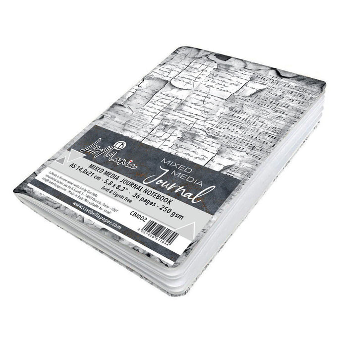 Mixed Media A5 Journal Notebook Ciao Bella CBJ002