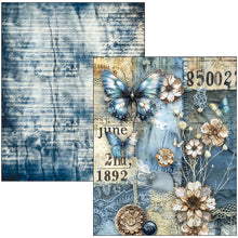 Load image into Gallery viewer, Urban Blue Denim A4 Mixed Media Book Ciao Bella MA002