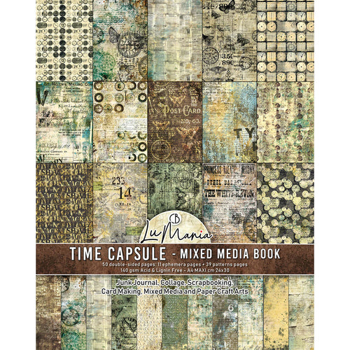 Time Capsule A4 Mixed Media Book Ciao Bella MA001