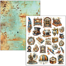 Load image into Gallery viewer, Past Time A4 Mixed Media Book Ciao Bella MA004