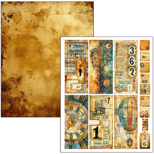 Load image into Gallery viewer, Past Time A4 Mixed Media Book Ciao Bella MA004