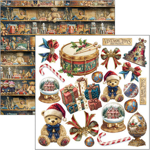 Toy Shop 6x6 Fussy Cut Pad Ciao Bella CBQE089