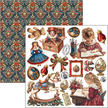 Load image into Gallery viewer, Toy Shop 6x6 Fussy Cut Pad Ciao Bella CBQE089