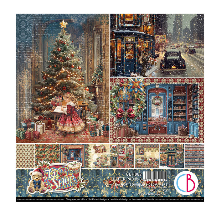 Toy Shop 8x8 Paper Pad Ciao Bella CBH089