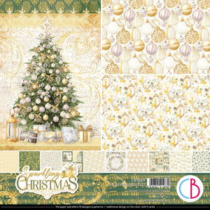Sparkling Christmas 12x12 Patterns Pad Ciao Bella CBT069