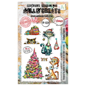 Catmas Capers A6 Clear Stamp Set Aall & Create TP-1321