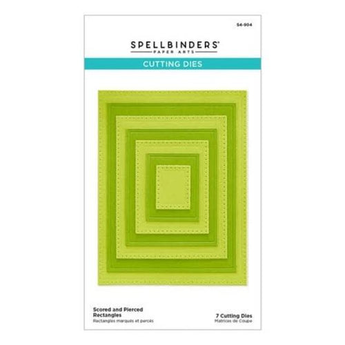 Scored & Pierced Rectangles Spellbinders S4-904