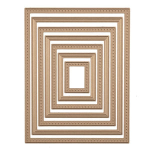 Scored & Pierced Rectangles Spellbinders S4-904